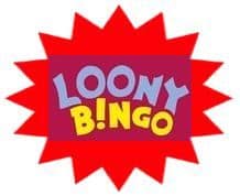 Loony Bingo sister site UK logo