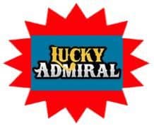 Luckyadmiral sister site UK logo