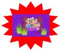 Luckycow Bingo sister site UK logo
