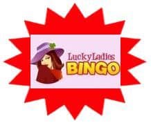 Luckyladies Bingo sister site UK logo