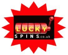 Lucky Spins sister site UK logo