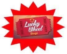 Luckywheel Bingo sister site UK logo