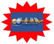Mainstage Bingo sister site UK logo