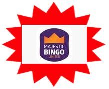 Majestic Bingo sister site UK logo