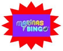 Marinas Bingo sister site UK logo