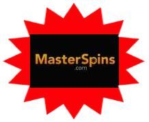 Master Spins sister site UK logo