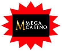 Mega Casino sister site UK logo