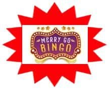 Merrygo Bingo sister site UK logo