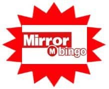 Mirror Bingo sister site UK logo
