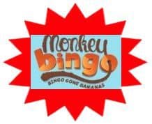 Monkey Bingo sister site UK logo