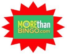 Morethan Bingo sister site UK logo