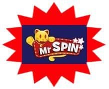 Mr Spin sister site UK logo