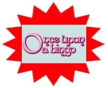 Once Upon A Bingo sister site UK logo