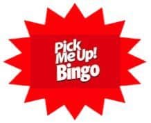 Pickmeup Bingo sister site UK logo