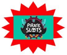 Pirate Slots sister site UK logo
