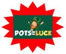 Pots Of Luck sister site UK logo