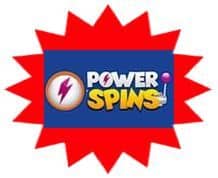 Power Spins sister site UK logo