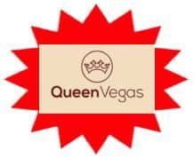 Queen Vegas sister site UK logo