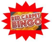 Redcarpet Bingo sister site UK logo