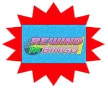 Rewind Bingo sister site UK logo
