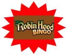 Robinhood Bingo sister site UK logo