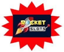 Rocket Slots sister site UK logo