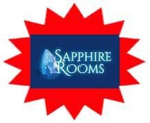 Sapphire Rooms sister site UK logo