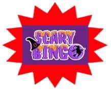 Scary Bingo sister site UK logo