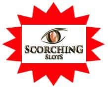 Scorching Slots sister site UK logo