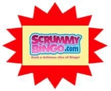 Scrummy Bingo sister site UK logo