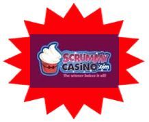 Scrummy Casino sister site UK logo