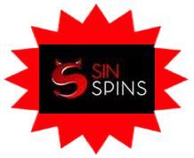 Sin Spins sister site UK logo