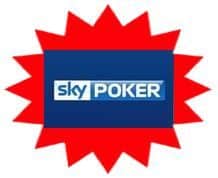 Sky Poker logo, a Sky Betting and Gaming brand