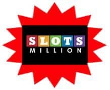 Slots Million sister site UK logo