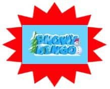 Snowy Bingo sister site UK logo