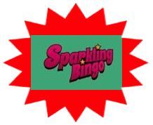 Sparkling Bingo sister site UK logo