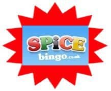 Spice Bingo sister site UK logo