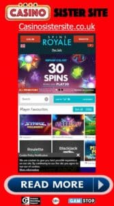 spinsroyale sister sites