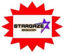 Stargaze Bingo sister site UK logo