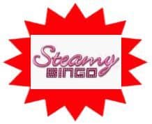 Steamy Bingo sister site UK logo