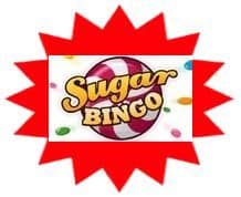 Sugar Bingo sister site UK logo