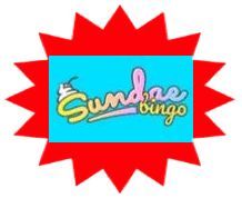Sundae Bingo sister site UK logo