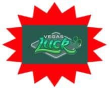 Vegas Luck sister site UK logo