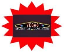 Vegas Mobile Casino sister site UK logo