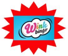 Wink Bingo sister site UK logo