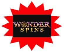 Wonder Spins sister site UK logo