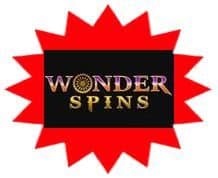 Wonder Spins sister site UK logo