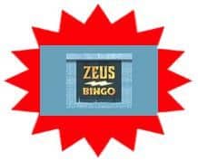 Zeus Bingo sister site UK logo