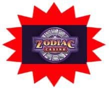 Zodiac Casino sister site UK logo