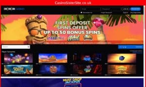 333casino com desktop screenshot